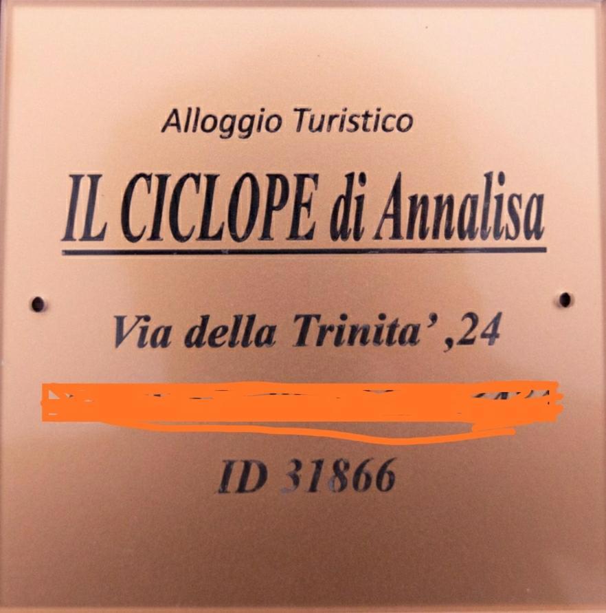 Апартаменты Il Ciclope Di Annalisa Alatri Экстерьер фото